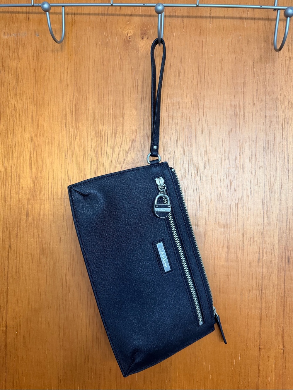 Calvin Klein Black Wristlet Pouch